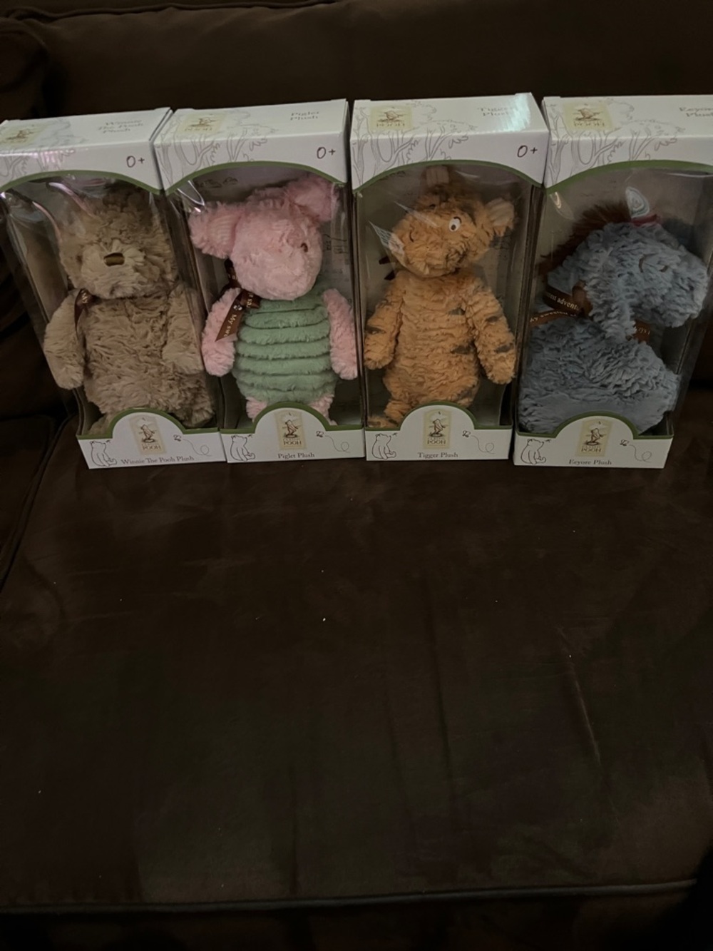 New Classic Pooh Collection- Winnie the Pooh, Piglet, Tigger, and Eyeeore Plush